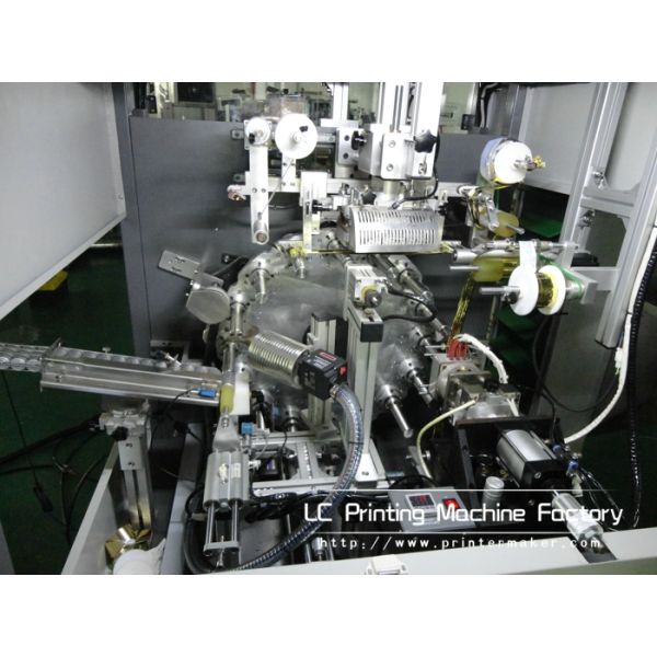 Automatic Hot Stamping Machine for Caps Top and Sidewall