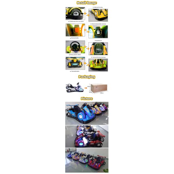 Electric Remote Control Drift Go Kart Kids Safe And Secure Electric Go Karts 30 KM/H