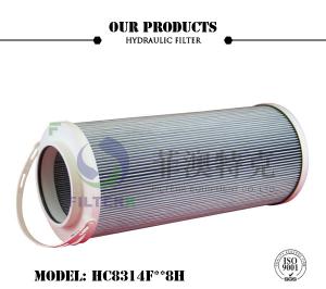 Buy cheap Fiberglass Liquid Filter Cartridge , Industrial Water Filter HC8314FKN8Z Model product