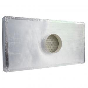 Buy cheap extruded aluminum PU Insulation HEPA Filter Boxes 250mm inlet duct product