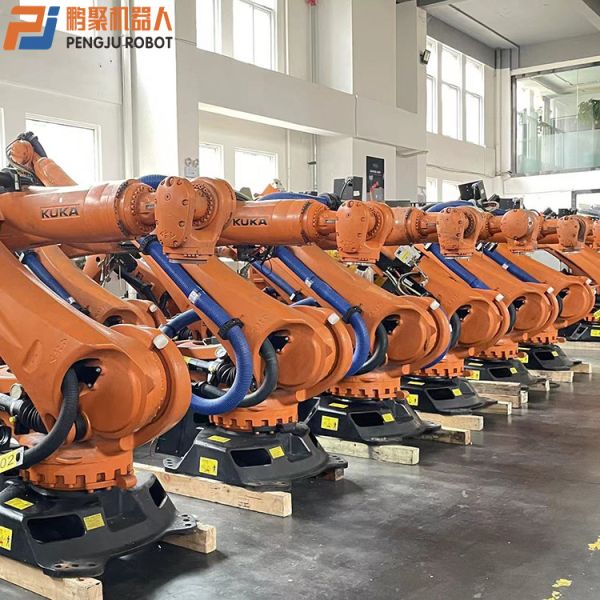 6 Controlled Axes Palletizing Robot KR210 with Ethernet/IP Communication Protocol Used KUKA robot