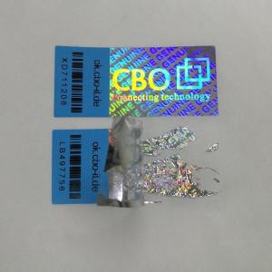 Buy cheap Offset Printing Security Sticker Label Customized Tamper Evident Labels product