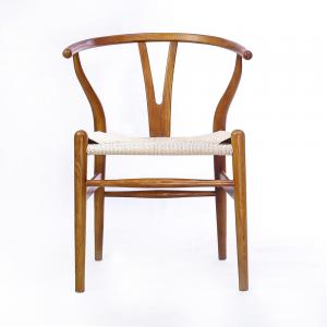 Buy cheap Chestnut Shell Wooden Carl Hansen Ch24 Wishbone Chair 32 Inch Height product