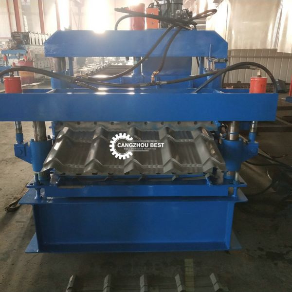 0.8mm Color Steel Double Layer Ibr Profile Roll Forming Machine