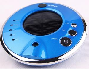Buy cheap Air freshener solar car air purifier shell with negative ion HDJHQ3-2 blue color product