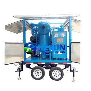 China Enclosed Mobile Transformer Oil Purifier Machine ZYD-WM-150(9000LPH) on sale