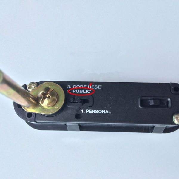 Plastic Key Cap Metal Cabinet Locks Intelligent Digital Cyber Locks