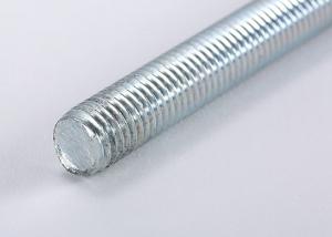 Buy cheap High Tensile Zinc Plated Steel  Threaded Rods And Studs , Long Fully Threaded Rod 1m-3m product