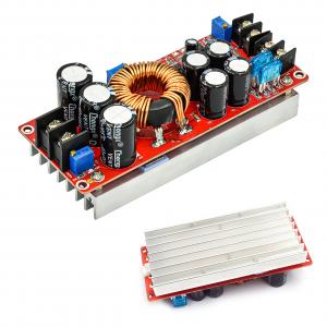 Buy cheap 1200W 20A  With Heat Sink 12V To 24V 48V DC Converter Boost Step-Up Power Supply Module product
