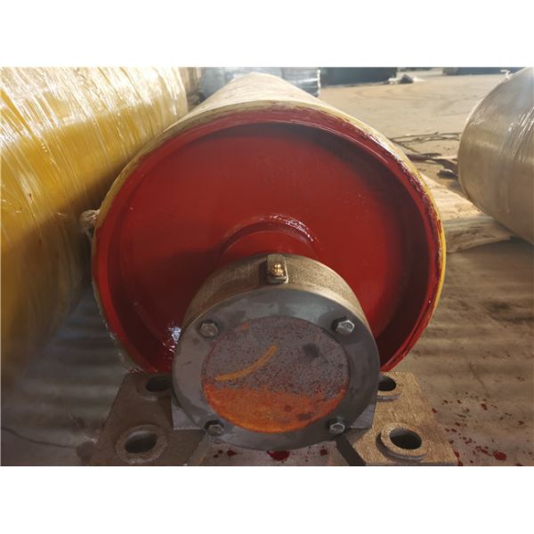 Head Tail 38mm Dia Conveyor Bend Pulley Drum For Heavy Duty Industrial Transport Line