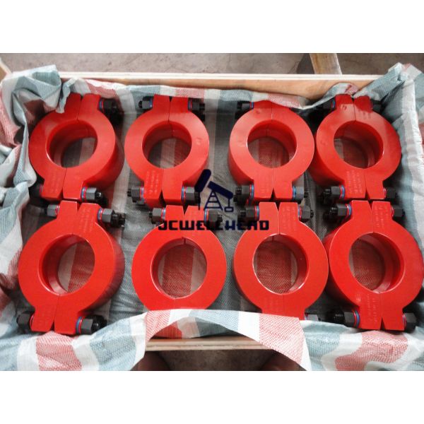 No.1 - No.10 Wellhead Hub Clamp Connectors High Pressure API 16A Clamp Fastener