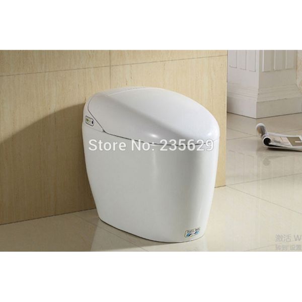 2016 Hot sale factory price Automatic water flushing siphonic smart toilet