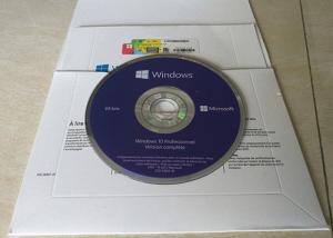 China Genuine MS Win 10 pro OEM Sticker Online Activation 64 Bit Lifetime Legal Use French Version on sale