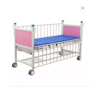 Buy cheap Manual Hospital Pediatric Bed Two Crank Child Bed With Bed Head Boards product