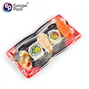 Buy cheap Factory price cheap 8.5 inch transparent plastic packaging sushi tray product