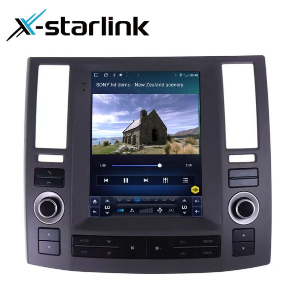 4+64G Infiniti FX35 2008-2011 Car Video GPS Navigation Central Control Screen