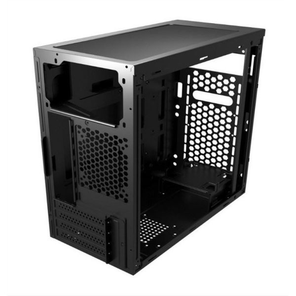 Micro MATX ARGB Computer Cabinet RGB LED PC Case 4 Full Slots