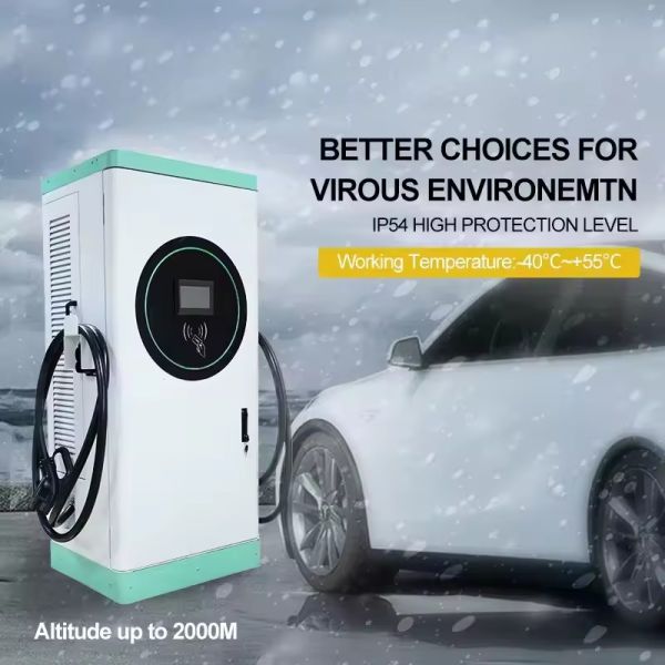 Floor Standing EV Charger Station 7KW 22kw Type 2 Type 1 Electric Car Charging Pile