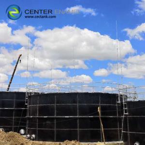 Buy cheap Glass Fused To Steel Grain Storage Silos 30000 Gallon Water Storage Tank Glass Lined Panel product