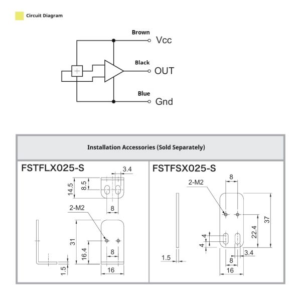 DC5V 3-wire Linear Sensor Magnet Monitoring Detection Magnetic Field Tube Facility Monitoring Various Applications