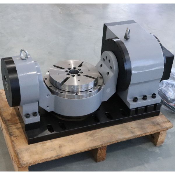 Hydraulic locking brake mechanism CNC 5th Axis Rotary Table
