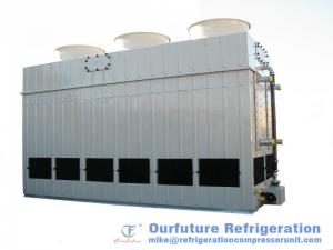 China Induced Draft Type Evaporative Condensing Unit Evaporative Condenser Chiller  on sale