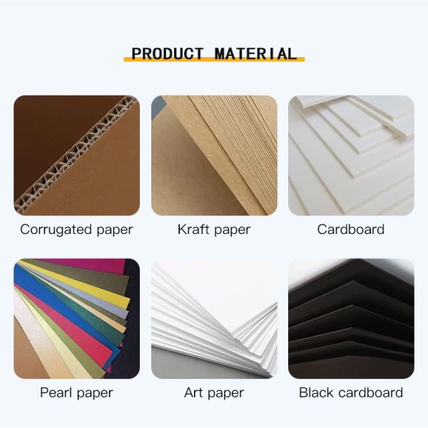Durable And Stylish Cardboard Paper Shopping Bags Offset Printing Ins Style