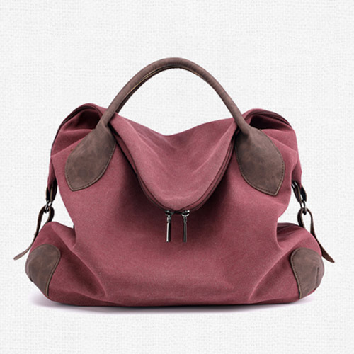 Canvas promotion gifts summer handbag beach bags in mint color
