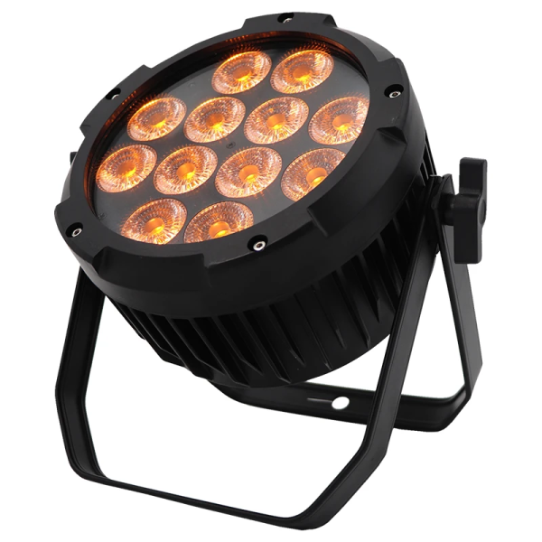Waterproof Aluminum RGBW 4in1 LED Par Lights 12*12w Flat Par IP65