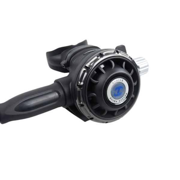 140-145PSI Scuba 2nd Stage Dive Regulator Black Color Frost Resistant