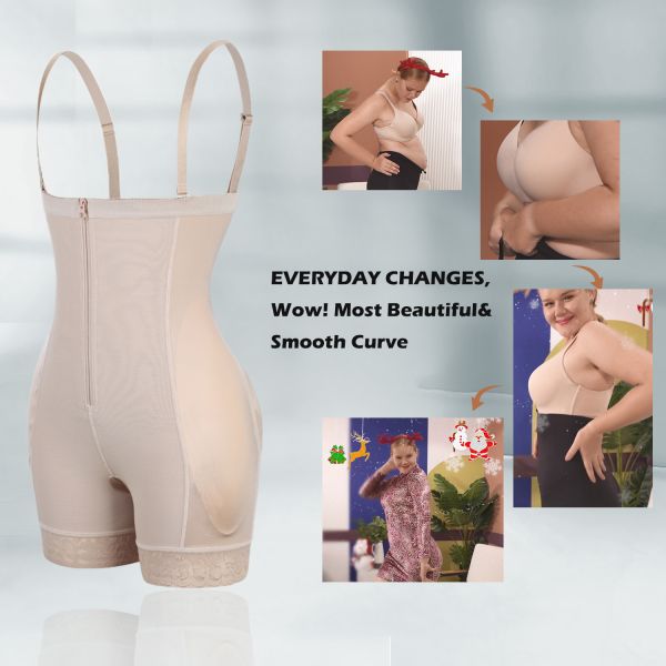 Adjustable ShapeWEAR Under Bust Panty Women Body Shaper Slimming Butt Tummy Control 5XL