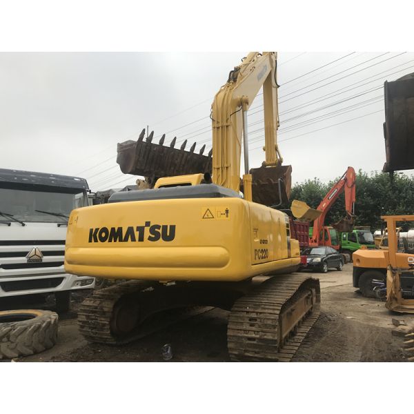 Second Hand Komatsu Crawler Excavator Pc220-6 22 Ton New Paint 6 Cylinders