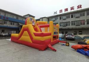 Buy cheap 18oz PVC Tarpaulin Inflatable Bouncer House Dry Water Slide product
