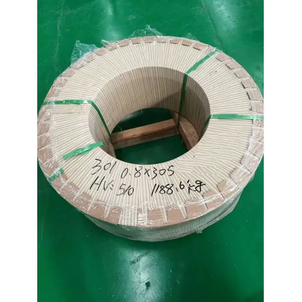 Cold Rolled SUS 301 Stainless Steel Coil Strip with Polished Surface and Width 10-2000mm