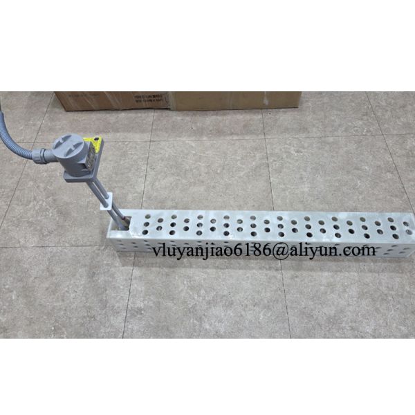 Spiral L-shape 220V 3phase 5KW PTFE immersion Heater with PP protective case