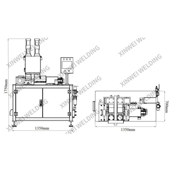 Soudeuse Bout À Bout Resistance Strip Flash Butt Welders Saw Blade Welding Machine