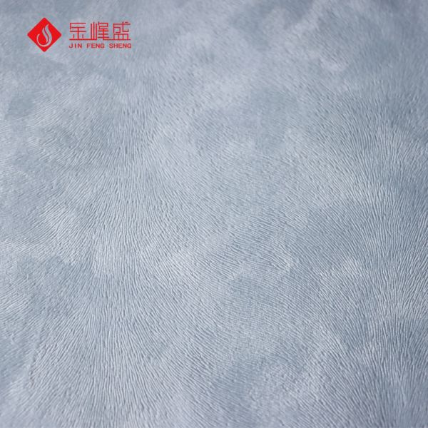 White Color Flock Paper Fabric Material for Luxury Jewelry Box