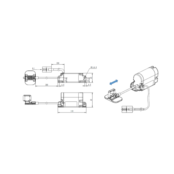 Lexus ES Auto Parts Power Liftgate Retrofit Kits with Foot-Activated