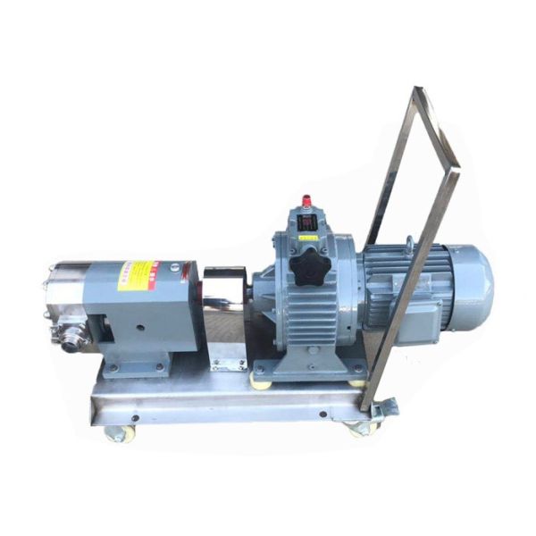 Customized Color Rotary Lobe Pump With Variable Frequency Gear Reducer Motor
