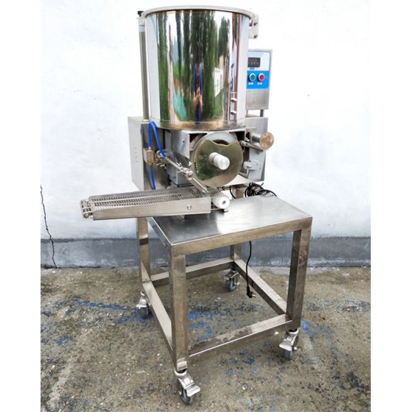 Sliver Burger Patty Forming Machine , Hamburger Patty Molding Machine