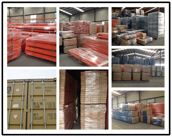 Carton Flow Rack Pallet Shelving Green Red Grey Color Available