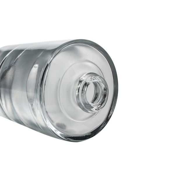 Square 30ml Liquid Foundation Bottles Cosmetic Glass Containers