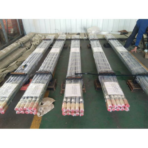 ISO9001 Approval Rock Hammer Drill / Extension Threaded Anchor Rod T38 T45 T51