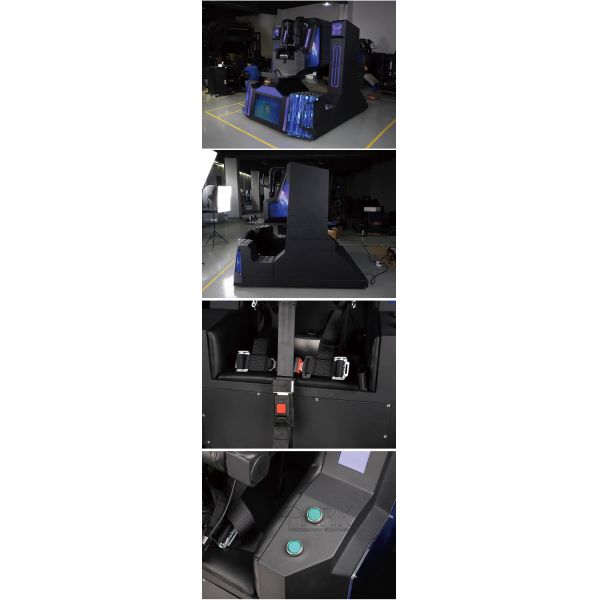 Sheet Metal 9D Amusement Park Rides Big Pendulum Virtual Reality Simulator