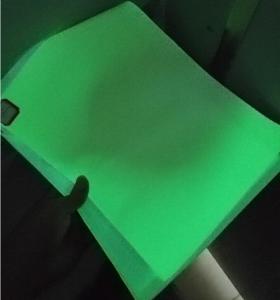 Buy cheap Photoluminescent Glow In The Dark Pvc Sheet Apply In Printable Exit Sign 1.24m*45.7m / Roll product