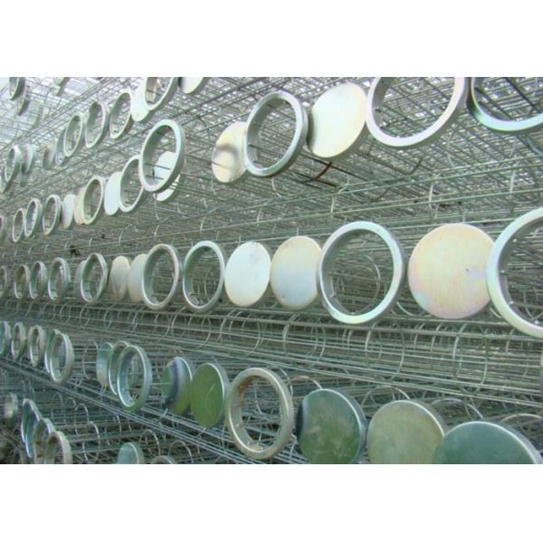 Φ3, 3.2, 3.5, 3.8, 4 Thickness Coal Burning Boiler Dust Bag Filter Cage 304 316 316L
