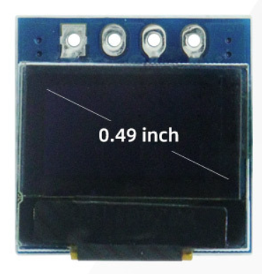 GME6432-06 0.49 Inch 64x32 Dot Matrix OLED Display Module with SSD1315 Driver