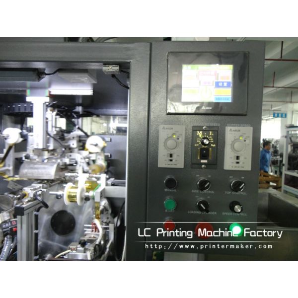 Automatic Hot Stamping Machine for Caps Top and Sidewall