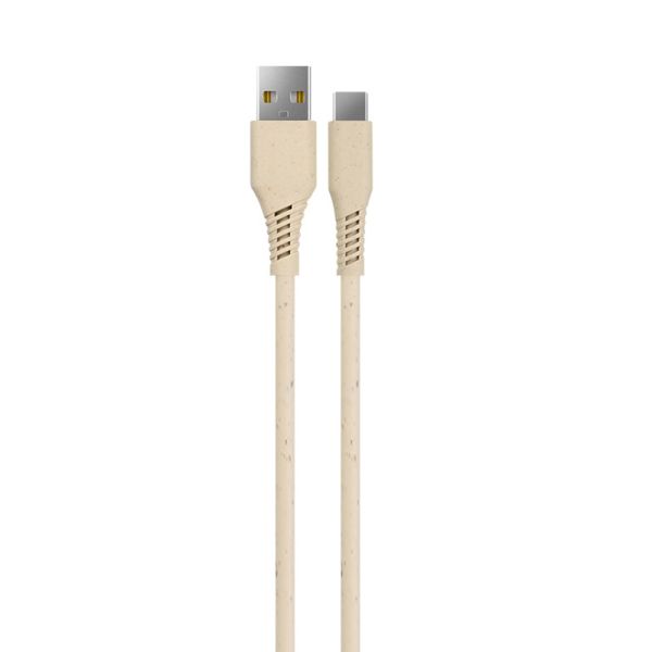 Biodegradable 1M Multi Function Charging Cable For USB To Lightning / Android / Type C
