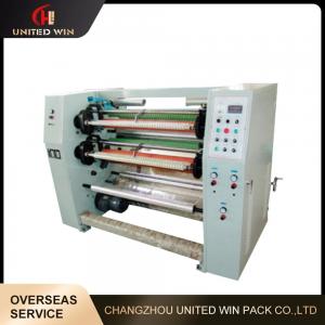 Buy cheap Super Clear Stationery Tape Surface Slitter Rewinder 1100mm Slitting And Rewinding Machine product